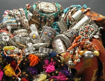 Artisan silversmith at work